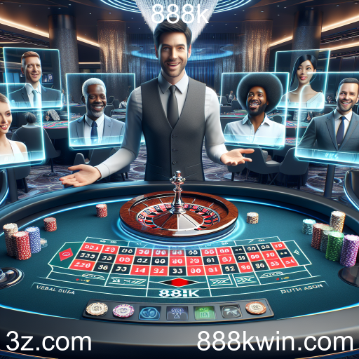 Explore a Experiência do Cassino Ao Vivo no 888k